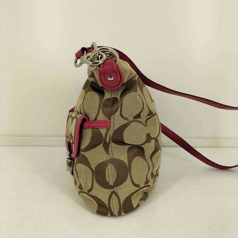コーチ COACH シグネチャー 2ポケット ショルダーバッグ レディース