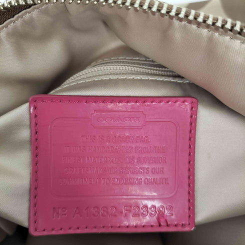 コーチ COACH シグネチャー 2ポケット ショルダーバッグ レディース