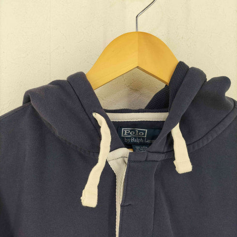 ポロバイラルフローレン Polo by RALPH LAUREN ヘンリーネック スウェット パーカー メンズ import:L