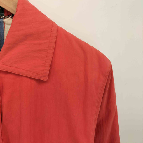 HARVE BENARD 比翼 変形 デザイン コットン ステンカラー コート レディース 2