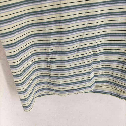 オーラリー AURALEE 24SS HARD TWIST COTTON BORDER TEE メンズ 4