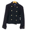 SALON DE YON Button Point Double Wool Coat レディース