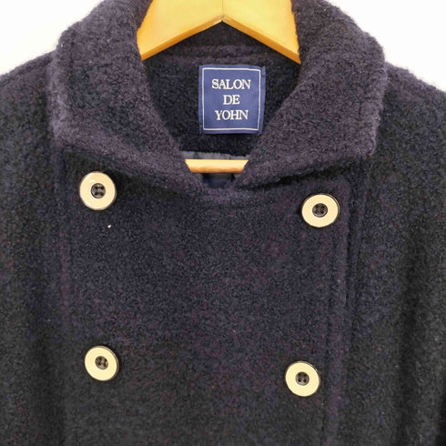 SALON DE YON Button Point Double Wool Coat レディース