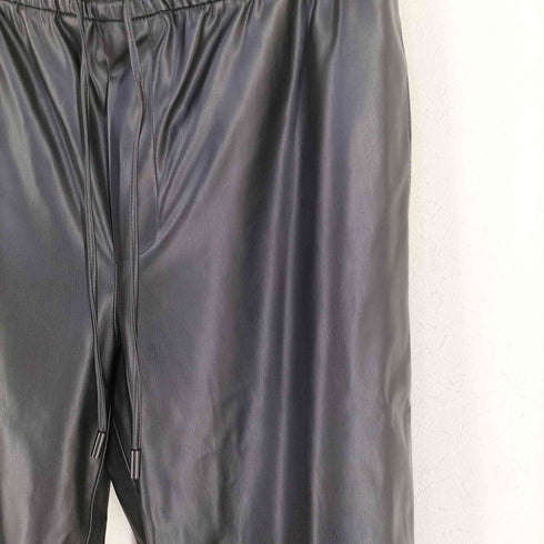 ザラ ZARA ドローコード フェイクレザー パンツ レディース EUR L
