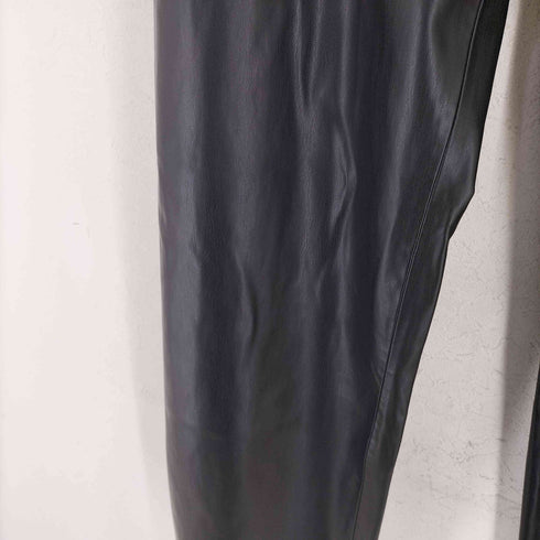 ザラ ZARA ドローコード フェイクレザー パンツ レディース EUR L