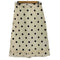 PARTIMENTO 2 IN 1 DOT PRINTED SHEER MIDI SKIRT レディース JPN:M