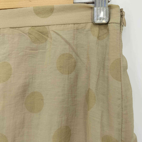 PARTIMENTO 2 IN 1 DOT PRINTED SHEER MIDI SKIRT レディース JPN:M