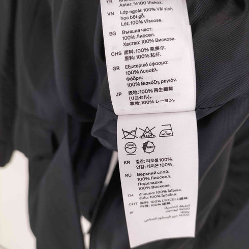 コス COS シングルブレスト 1B ピークドラペル テーラード ジャケット レディース 34