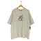 マーティンローズ Martine rose BRITTLET-SHIRT フロントプリントクルーネック メンズ import:M