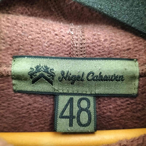ナイジェルケーボン NIGEL CABOURN 20.5oz コットン 50s 長袖 スウェット パーカー メンズ JPN:48