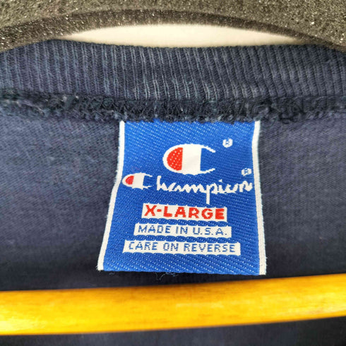 チャンピオン Champion 90S 胸元プリント S/S Tシャツ メンズ import:XL