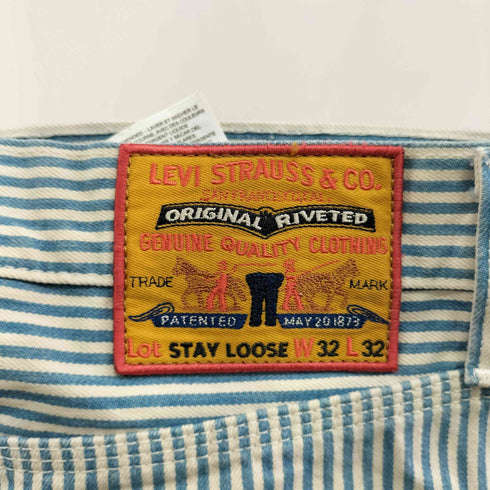 リーバイス Levis ステイルーズ カーペンター パンツ ブルーストライプ メンズ 32/32