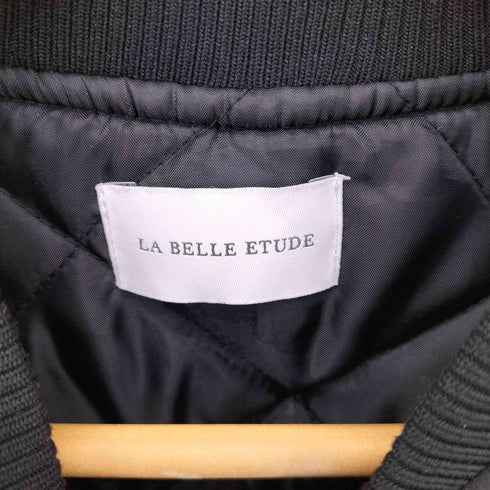 ラベルエチュード la belle Etude ギャザーボリュームキルトライナー MA-1 ジャケット レディース FREE