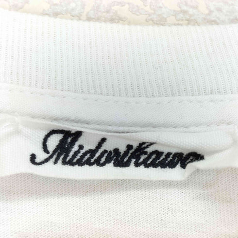 ミドリカワ MIDORIKAWA 20SS ×TWONESS WOLFGANGクルーネックTシャツ メンズ JPN:L