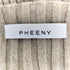 フィーニー PHEENY レイヤード Vネックリブニット レディース FREE