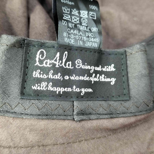 カシラ CA4LA LAUNDRY UV WASH/ハット レディース