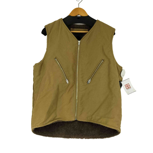 ナイジェルケーボン NIGEL CABOURN N-1 アルパカウールボア リバーシブルデッキベスト メンズ JPN:48