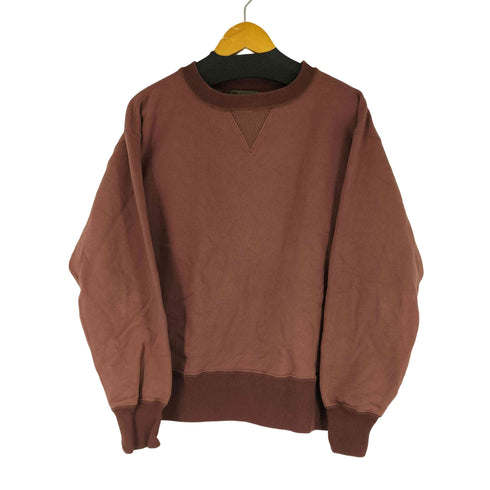 ナイジェルケーボン NIGEL CABOURN 20.5oz コットン 50s クルーネック プルオーバー メンズ 48