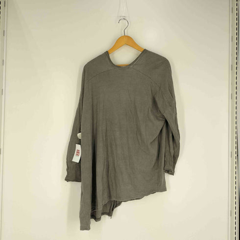 パドカレ pas de calais コットン リネン 1B ロングカーディガン レディース JPN:36