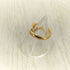 4.W.A. JEWELRY SUPPLY 925刻印 EMBLEM RING ゴールドピンキーリング レディース 4号