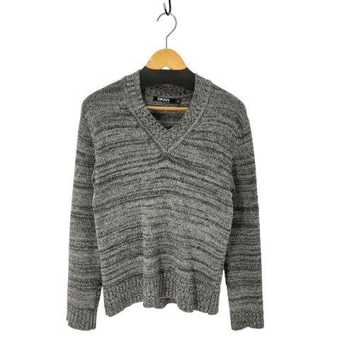 ダナキャランニューヨーク DKNY ウールVネックニット メンズ JPN:M