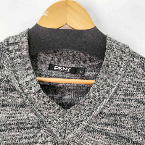 ダナキャランニューヨーク DKNY ウールVネックニット メンズ JPN:M