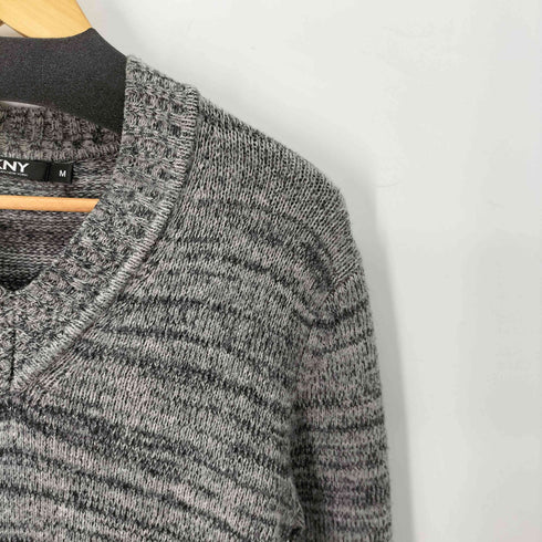 ダナキャランニューヨーク DKNY ウールVネックニット メンズ JPN:M