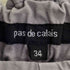 パドカレ pas de calais コットンウェザー パンツ レディース JPN:34