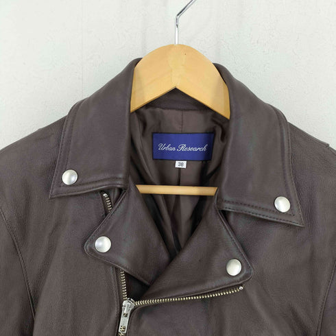 アーバンリサーチ URBAN RESEARCH SHEEP SKIN ダブルライダースジャケット メンズ 38