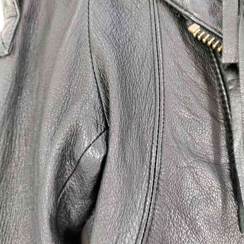 FREE'S PHRASE 裏地メッシュ ラムレザー ダブルライダース レディース JPN:M