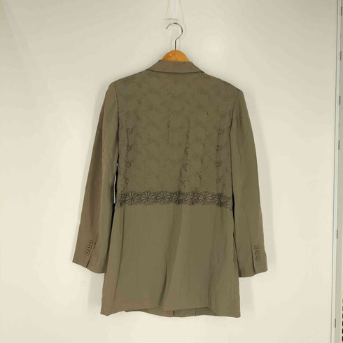 トクコプルミエヴォル TOKUKO 1er VOL レーヨンエステル 刺繍 背抜き 3Bジャケット レディース JPN:9号