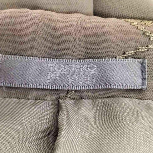 トクコプルミエヴォル TOKUKO 1er VOL レーヨンエステル 刺繍 背抜き 3Bジャケット レディース JPN:9号