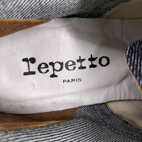 レペット repetto ZIZI デニム ドレスシューズ レディース 38