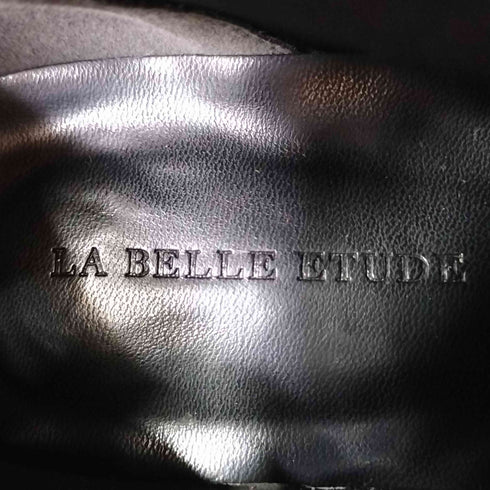ラベルエチュード la belle Etude グリッター ショートブーツ レディース L