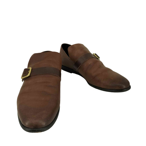 アルフレッドバニスター alfredoBANNISTER ベルトレザースリッポン メンズ 39