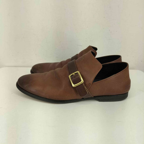 アルフレッドバニスター alfredoBANNISTER ベルトレザースリッポン メンズ 39