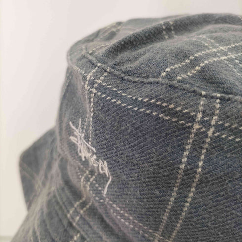 ステューシー Stussy OLD チェック バケットハット メンズ L/XL
