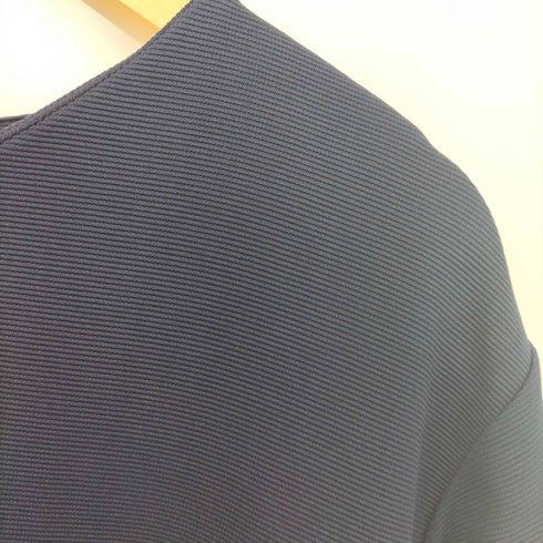 アンティカパターントルソ antiqua patterntorso L/S Vネック シフォン ドッキングワンピース レディース FREE