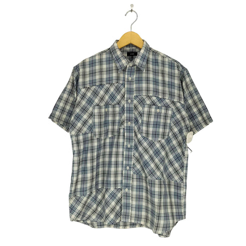 ビームス BEAMS BEAMS 切替え バイアス チェック シャツ メンズ JPN:M