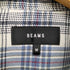 ビームス BEAMS BEAMS 切替え バイアス チェック シャツ メンズ JPN:M