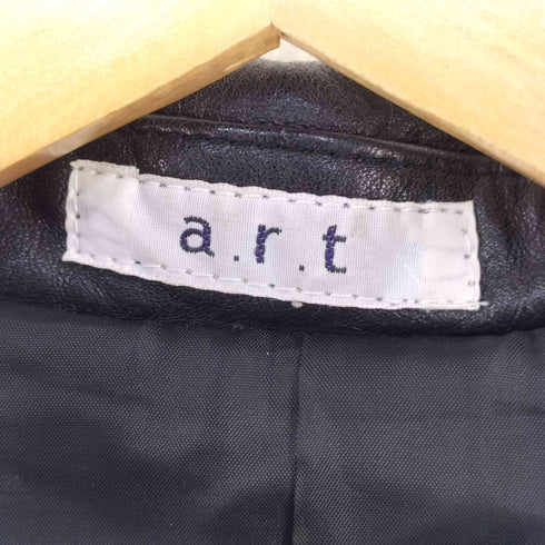 ART COW LEATHER レザーカバーオール レディース JPN:38