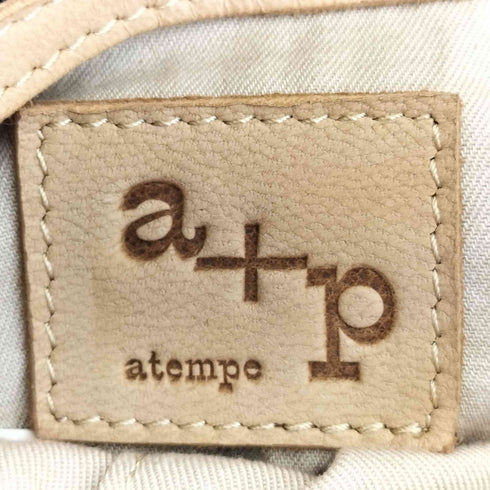 a+p atempe レザー細工 2way バッグ レディース