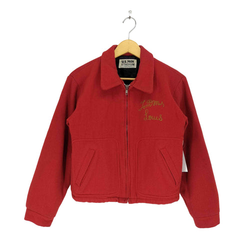 U.S.740N STADIUM GOLDEN RETRIEVER チェーンステッチ スポーツジャケット メンズ JPN:M