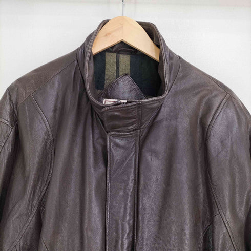 ジョンアッシュフォード JOHN ASHFORD 90-00S 本革 ジップアップジャケット メンズ import:L