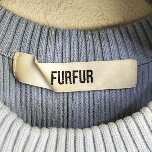 FUR FUR チロリアン柄 ニット ワンピース レディース JPN:1
