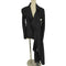 ヨウジヤマモト Yohji Yamamoto 23AW collection look14 WOOL GABARDINE ASYMMETRIC JACKET ウールギャバジン アシンメトリー ジャケット レディース JPN:2