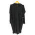 ヨウジヤマモト Yohji Yamamoto collections 25SS TA/PE CREPE DE CHINE HOODED DRESS クレープ デシン フード付 ドレス シャツ ワンピース レディース JPN:2