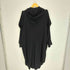 ヨウジヤマモト Yohji Yamamoto collections 25SS TA/PE CREPE DE CHINE HOODED DRESS クレープ デシン フード付 ドレス シャツ ワンピース レディース JPN:2