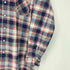 AMERICAN EDITION チェック柄プリントネルシャツ メンズ import:XL