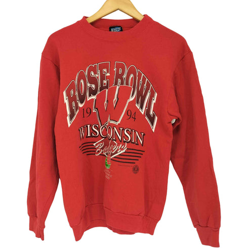 マスコット mascot 90s USA製 クルーネック L/S プリントスウェット メンズ import:M